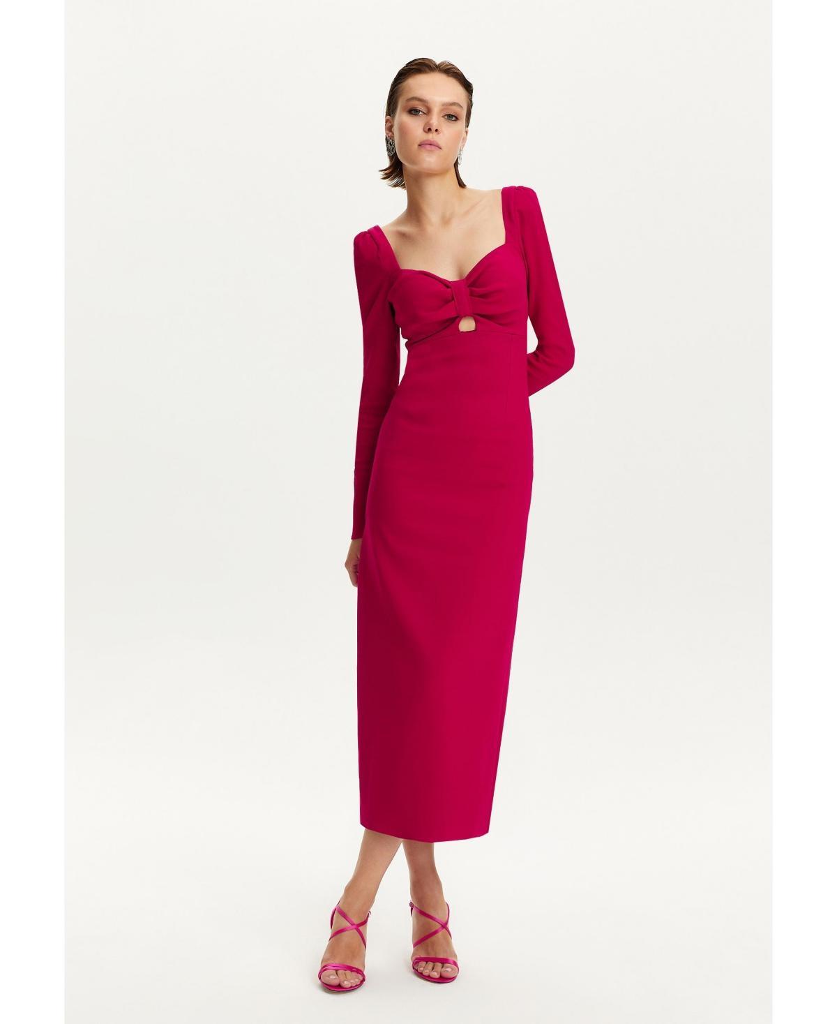 Women's Cut-Out Midi Dress Product Image