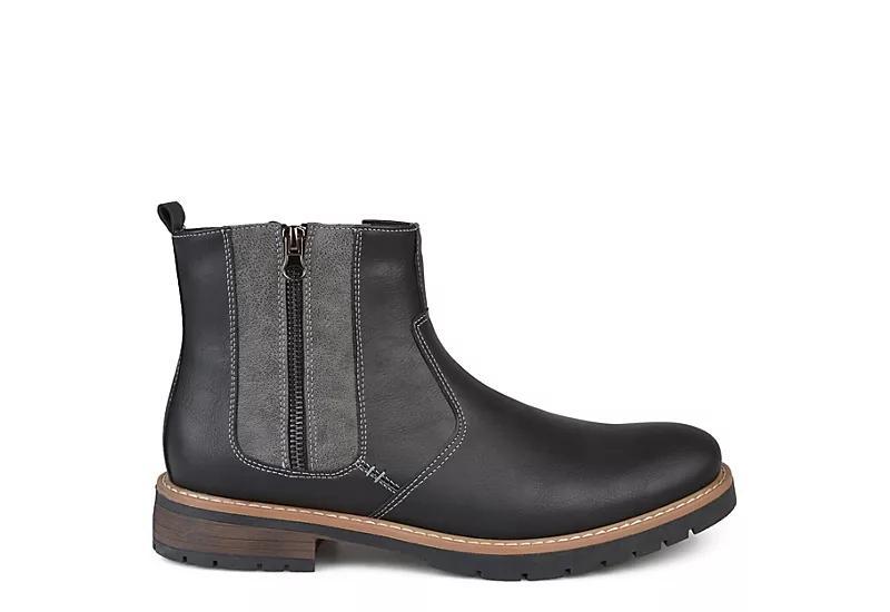 Vance Co. Pratt Mens Ankle Boots Black Product Image