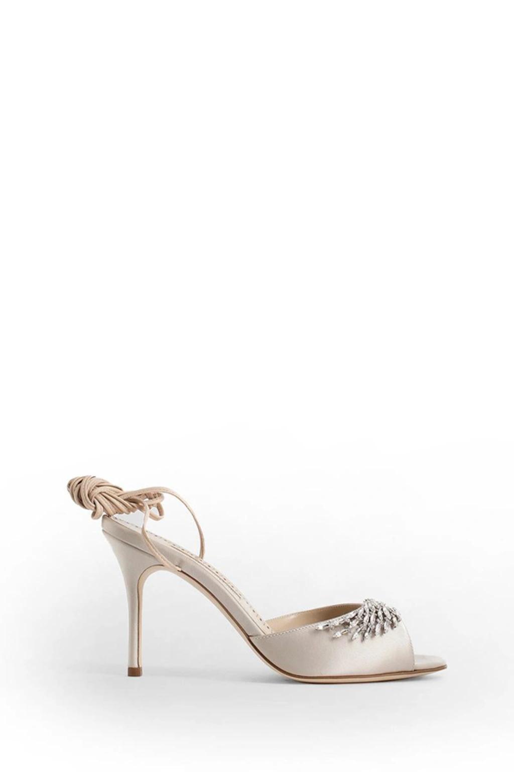 MANOLO BLAHNIK Sandals In Beige product image