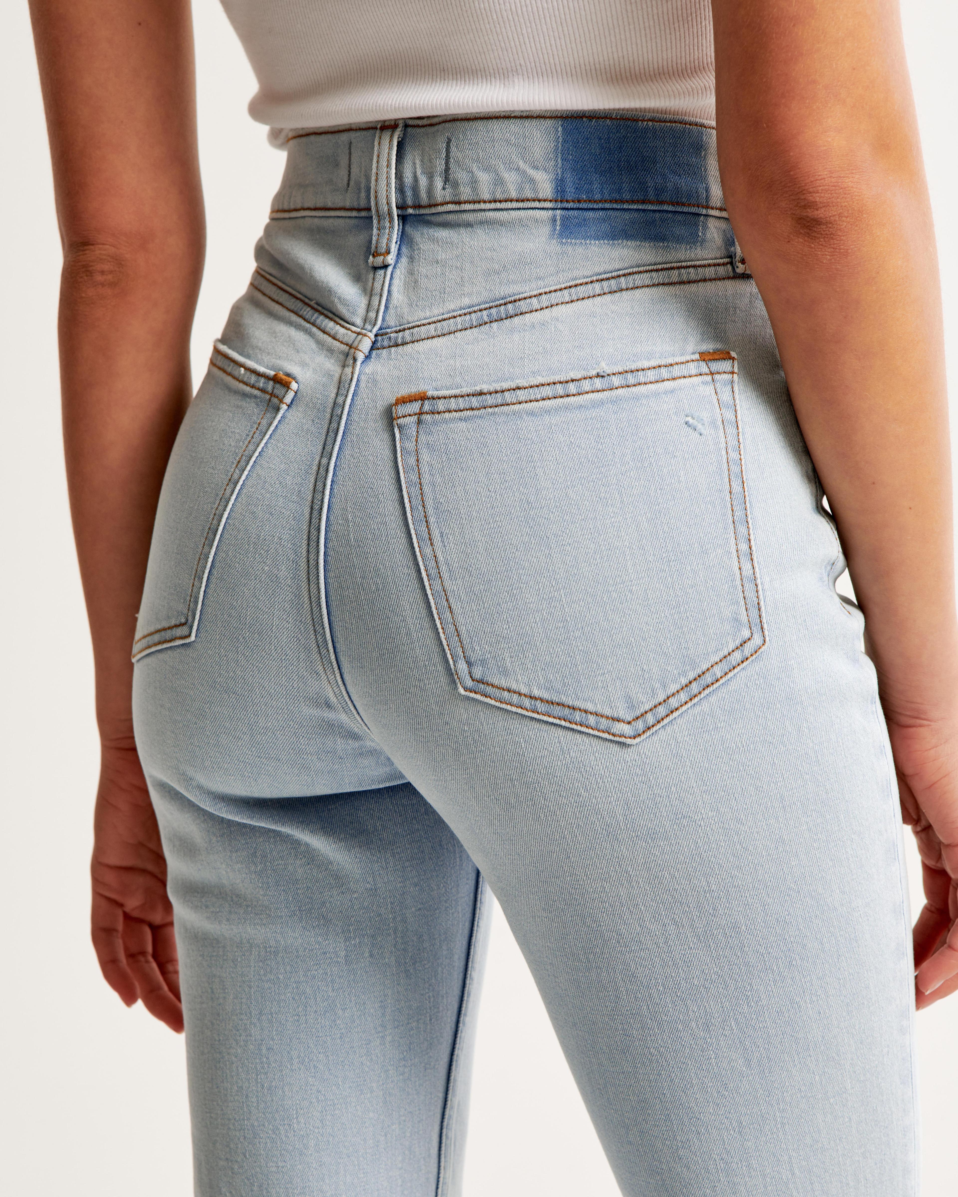 Ultra High Rise Ankle Straight Jean Product Image