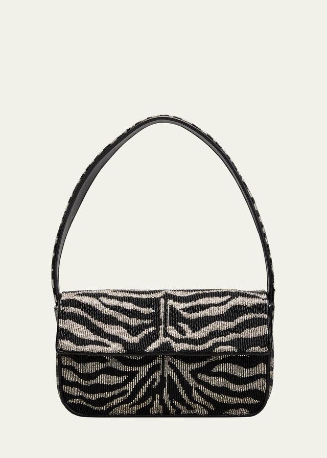 STAUD Tommy Beaded Shoulder Bag Product Image