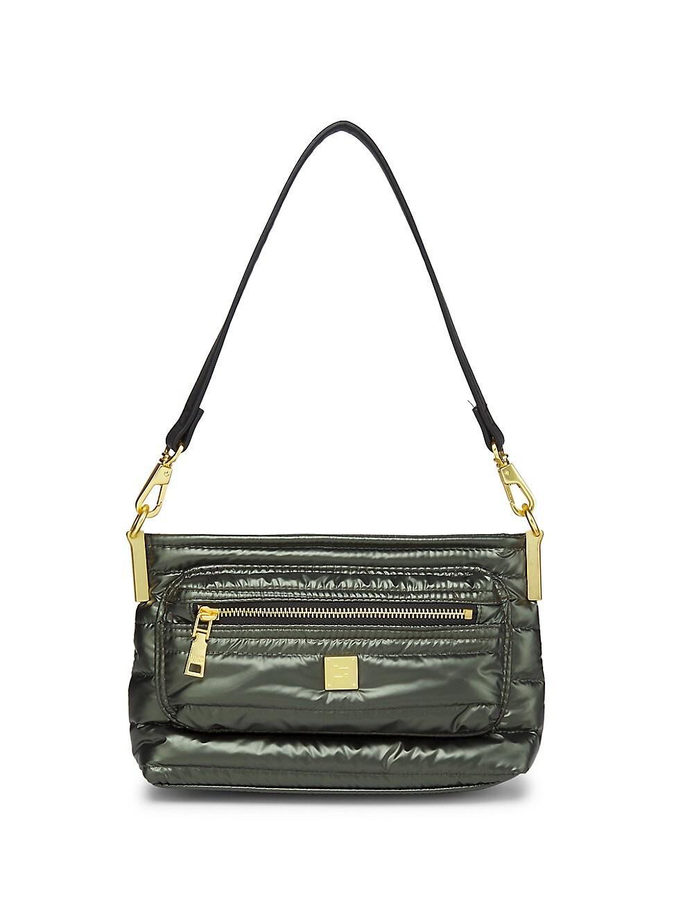 Womens Double Trouble Quilted Shoulder Bag Product Image