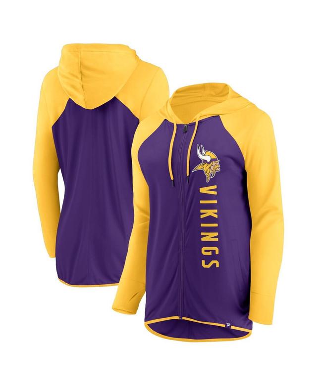 Womens Fanatics Purple Minnesota Vikings Forever Fan Full-Zip Hoodie - Purple Product Image