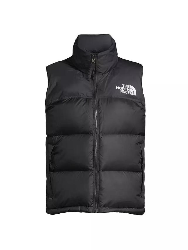 Retro Nuptse Logo Down Vest Product Image