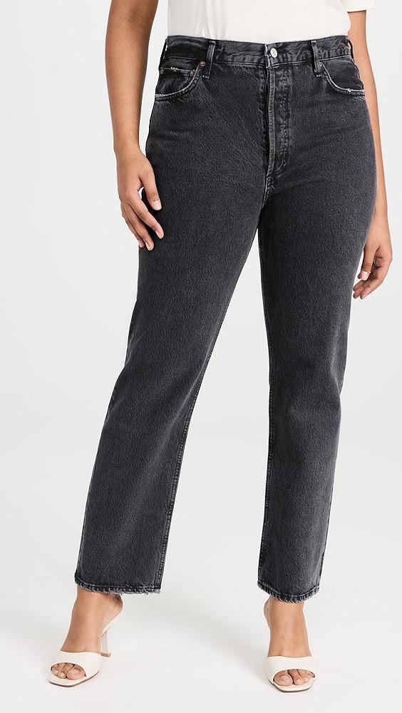 AGOLDE 90s Pinch Waist High Rise Straight Jeans | Shopbop Product Image