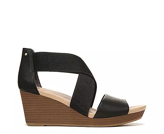 Dr. Scholls Barton Band Womens Wedge Sandals Product Image