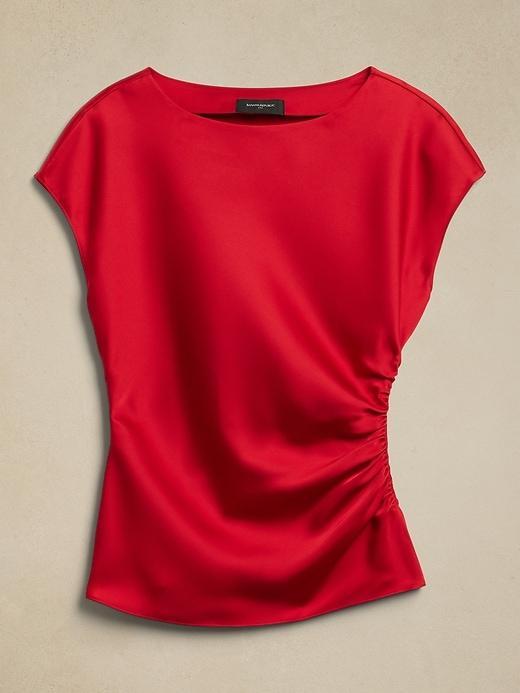 Side-Shirred Blouse Product Image