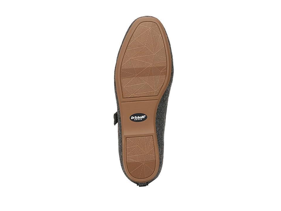 Dr. Scholl's Wexley Jane (Charcoal Wool) Women's Flat Shoes Product Image