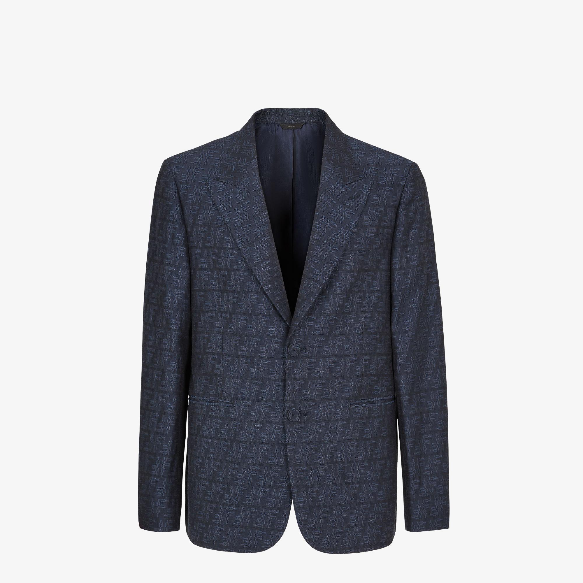 JacketBlue FF Labyrinth jacquard blazer Product Image