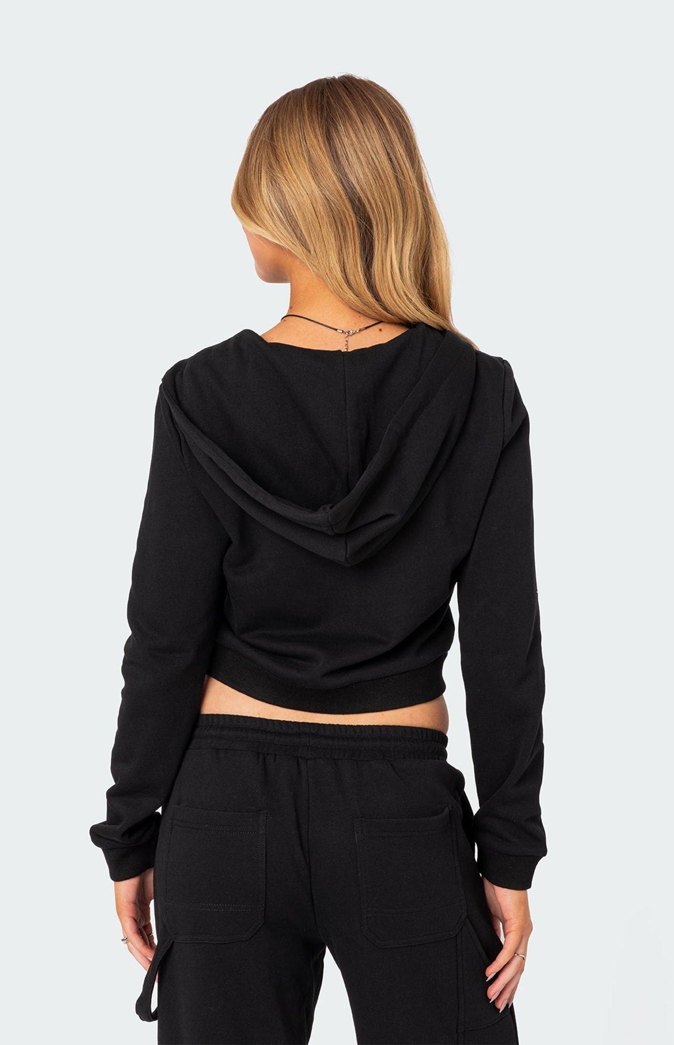 Edikted Women's Annalise Zip Front Hoodie Product Image