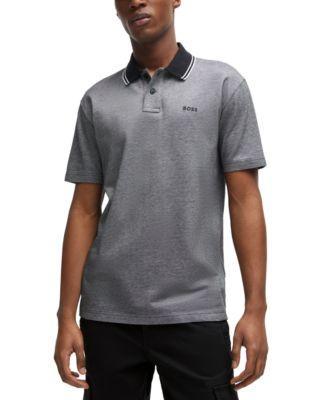 Boss by Hugo Boss Mens Logo-Print Polo Shirt Product Image