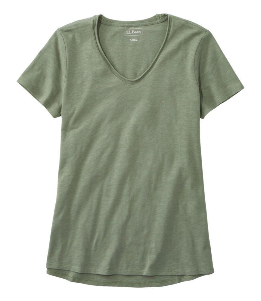 
                            Women's Organic Cotton Tee, V-Neck Short-Sleeve
                         Product Image