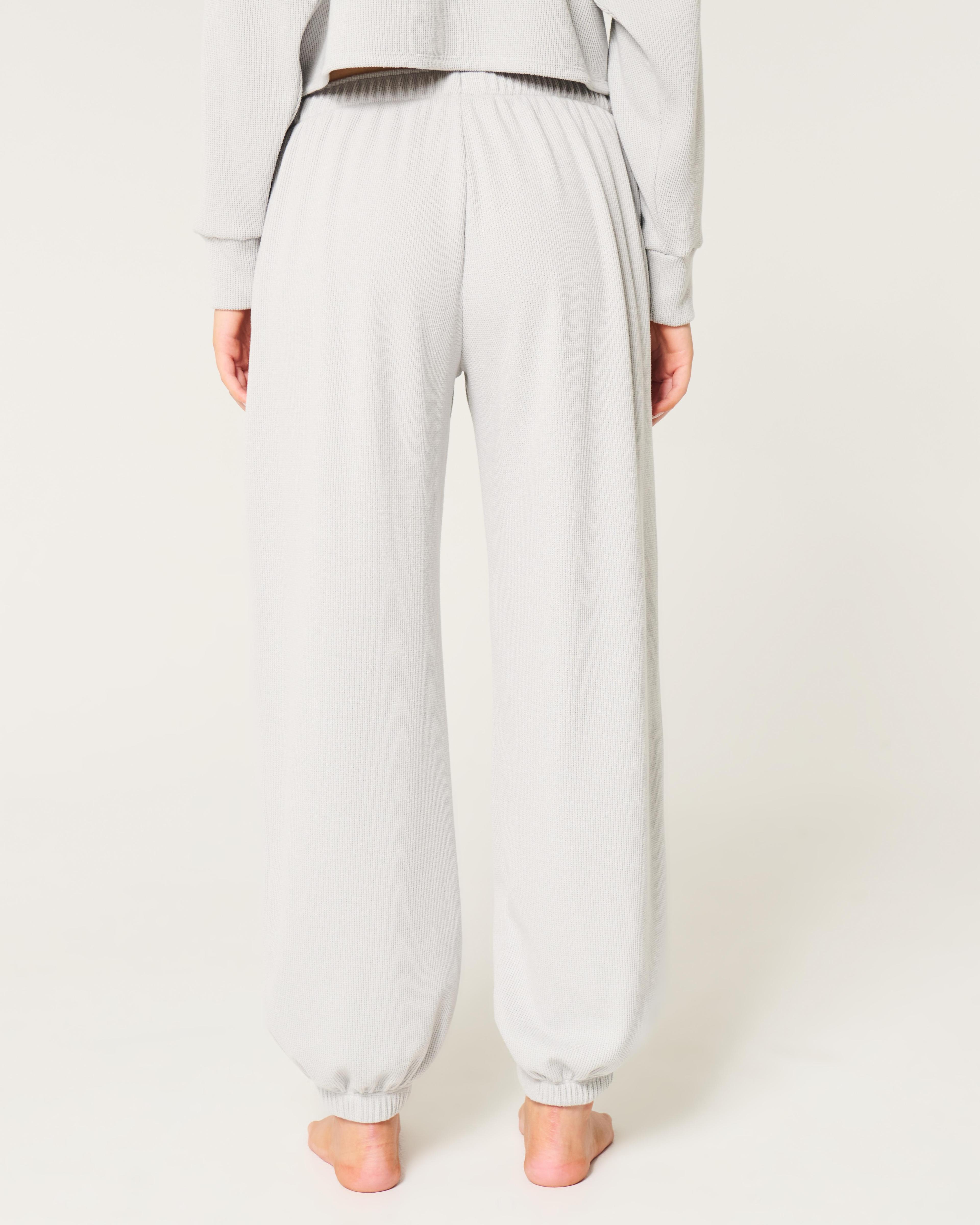 Gilly Hicks Cozy Waffle Baggy Joggers Product Image