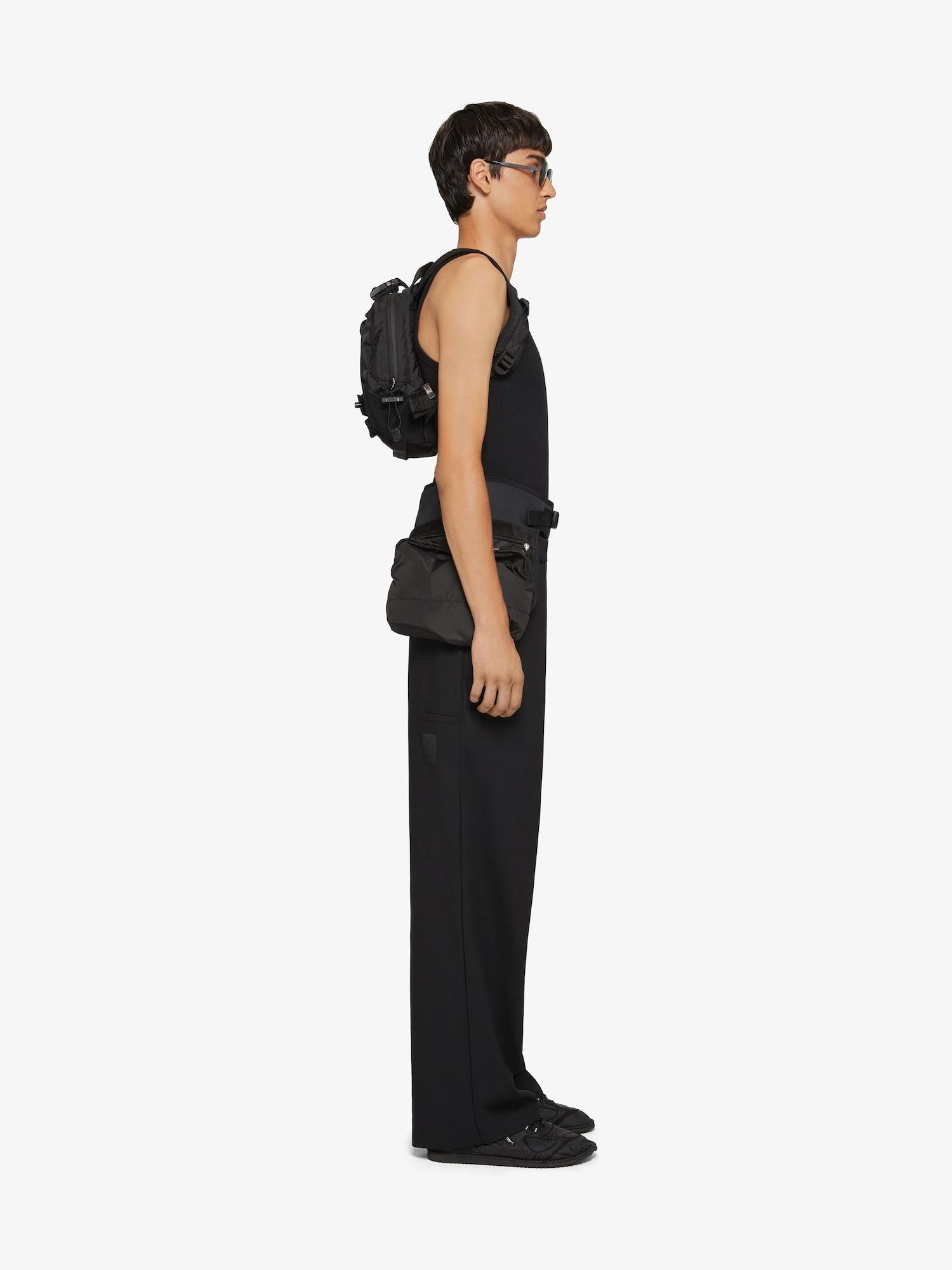 Extra wide chino pants in canvas Product Image