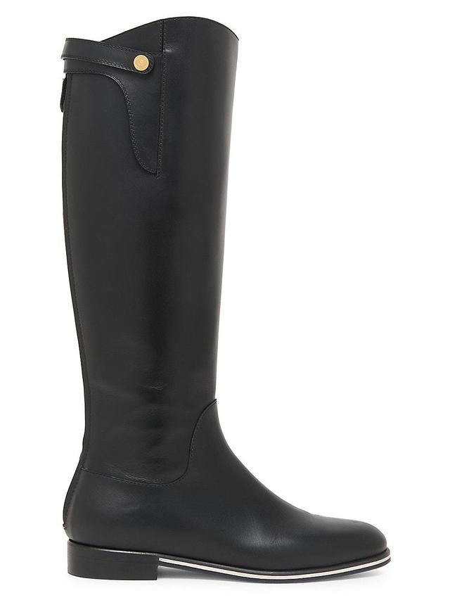 Womens Varenne Leather Knee-High Boots Product Image