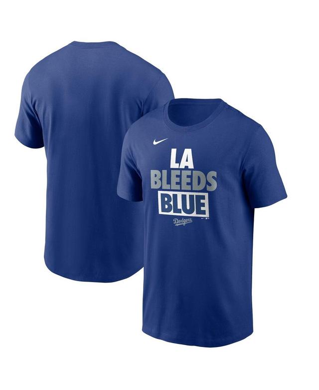 Mens Nike Royal Los Angeles Dodgers Rally Rule T-shirt Product Image