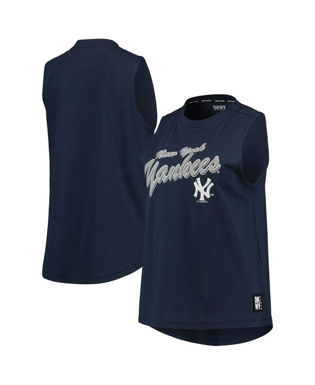 Womens Dkny Sport Navy New York Yankees Marcie Tank Top Product Image