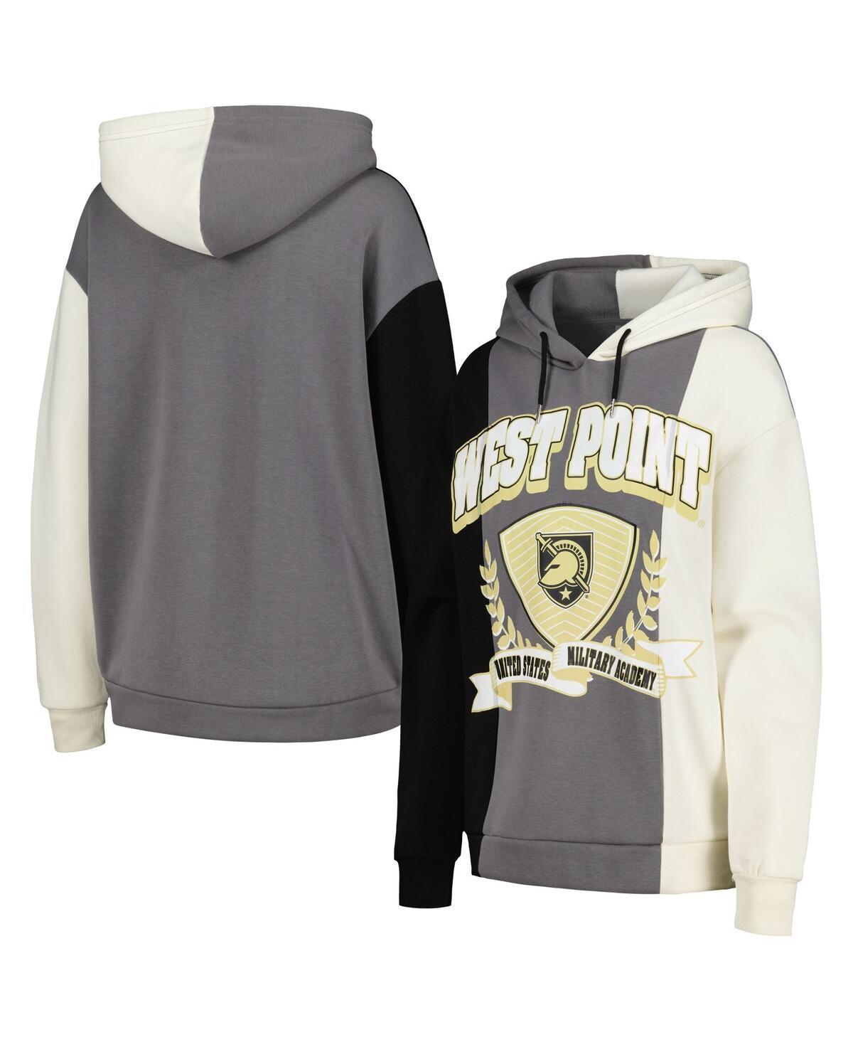 Womens Gameday Couture Black Army Black Knights Hall of Fame Colorblock Pullover Hoodie Product Image