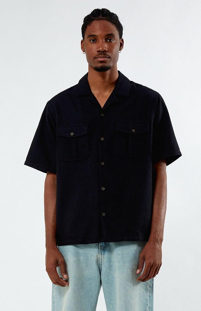 Mens Oversized Camp Shirt - Product Image