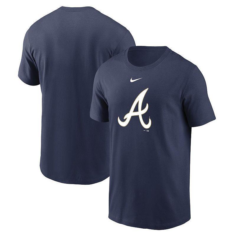 Mens Nike Atlanta Braves 2022 Gold Program Logo T-Shirt Blue Product Image