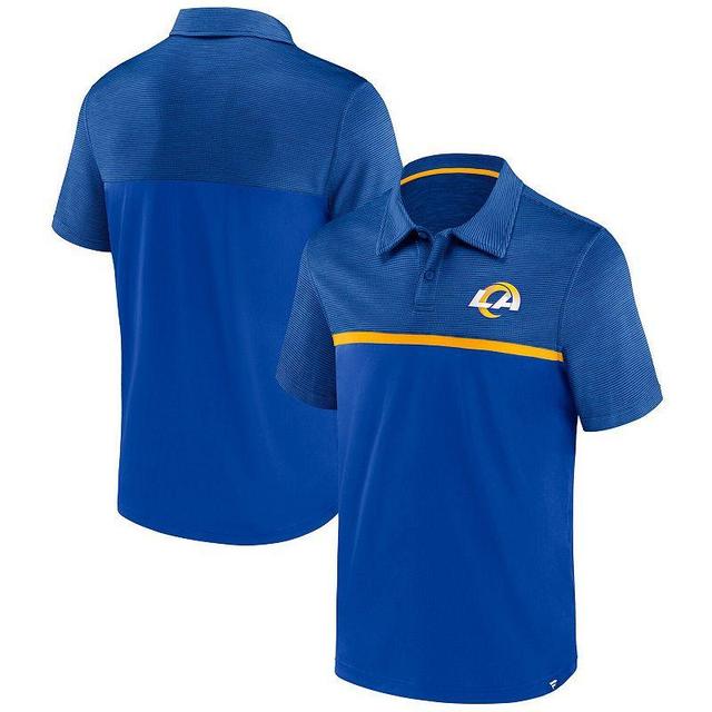 Mens Fanatics Branded Royal Los Angeles Rams Primary Polo Product Image