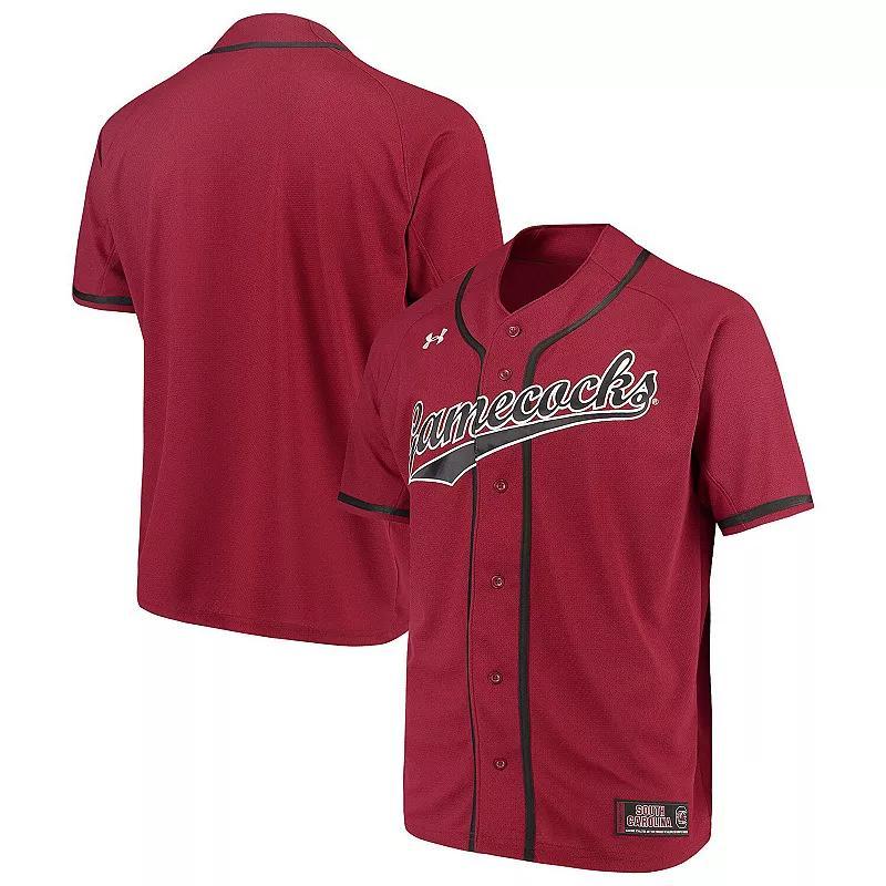 Mens Under Armour Garnet South Carolina Gamecocks Performance Replica Baseball Jersey Product Image