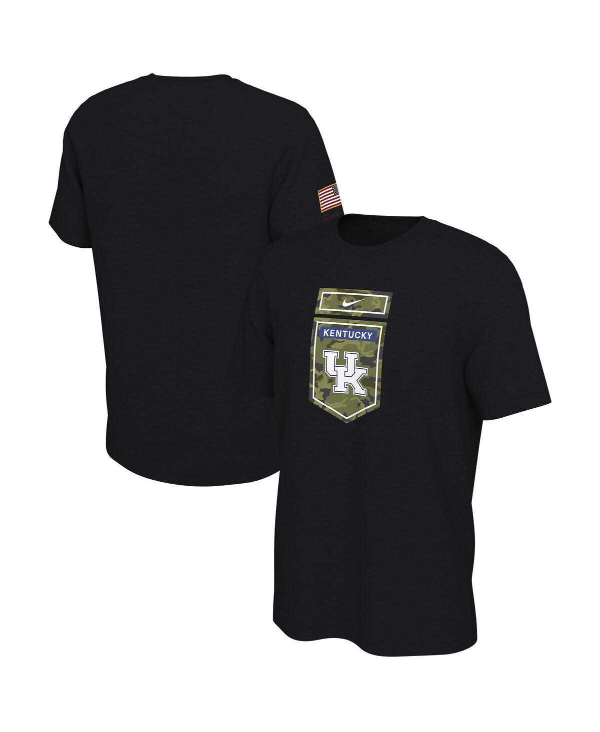 Mens Nike Black Kentucky Wildcats Veterans Camo T-shirt Product Image