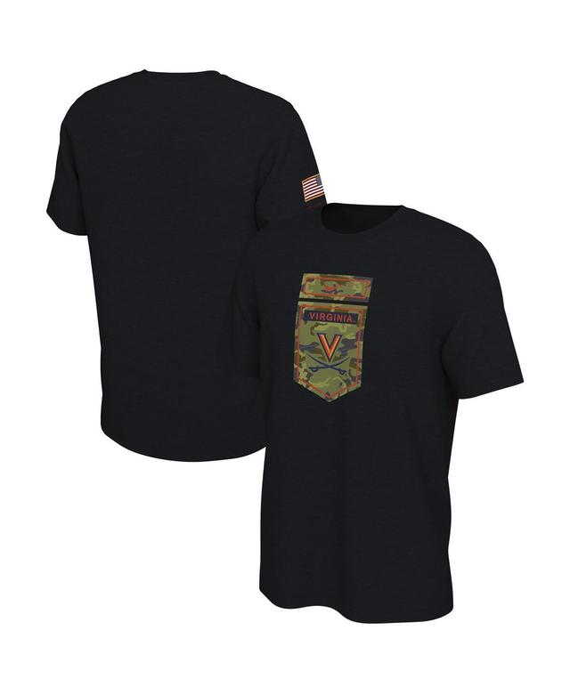 NIKE Black Virginia Cavaliers Veterans Camo T-shirt Product Image