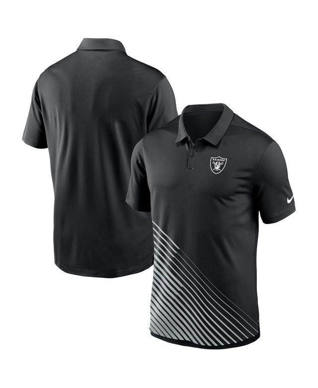 Mens Nike Black Las Vegas Raiders Vapor Performance Polo Shirt Product Image