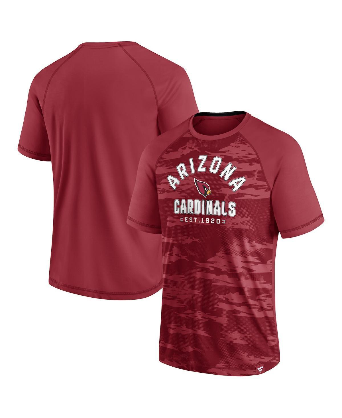 Mens Fanatics Branded Cardinal Arizona Cardinals Hail Mary Raglan T-Shirt Product Image