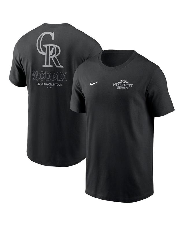 Mens Nike Colorado Rockies 2024 MLB World Tour Mexico City Series T-Shirt Product Image