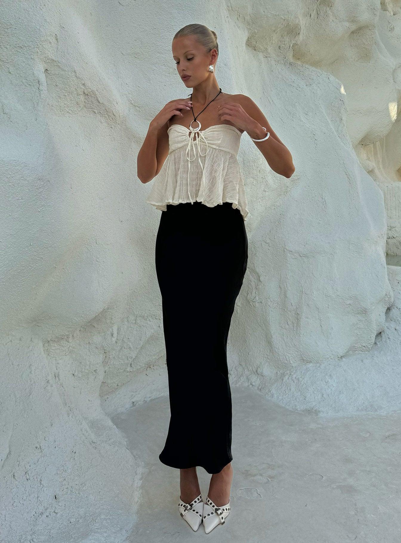 Joder Maxi Skirt Black Product Image