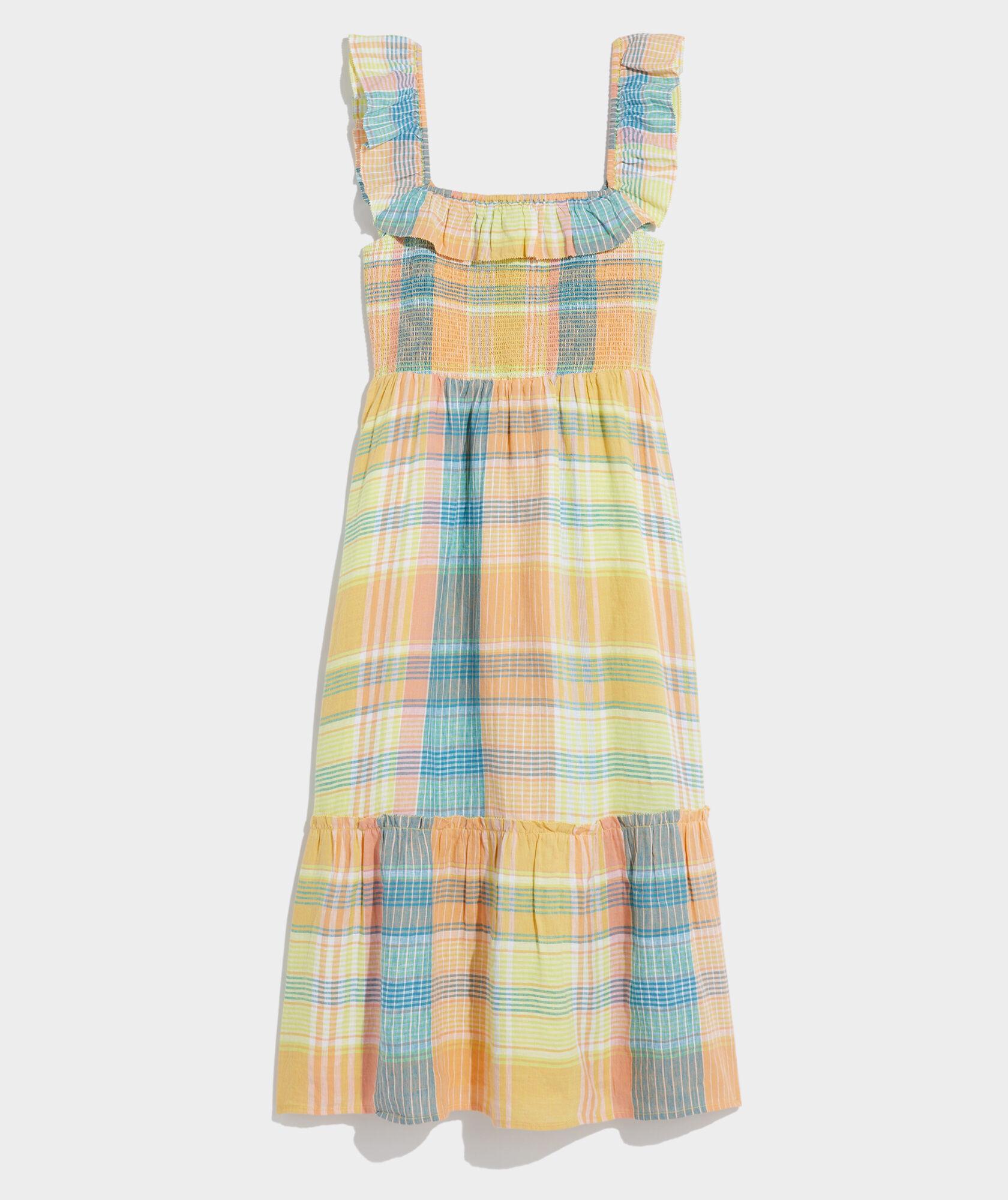 Smocked Midi Dress Product Image