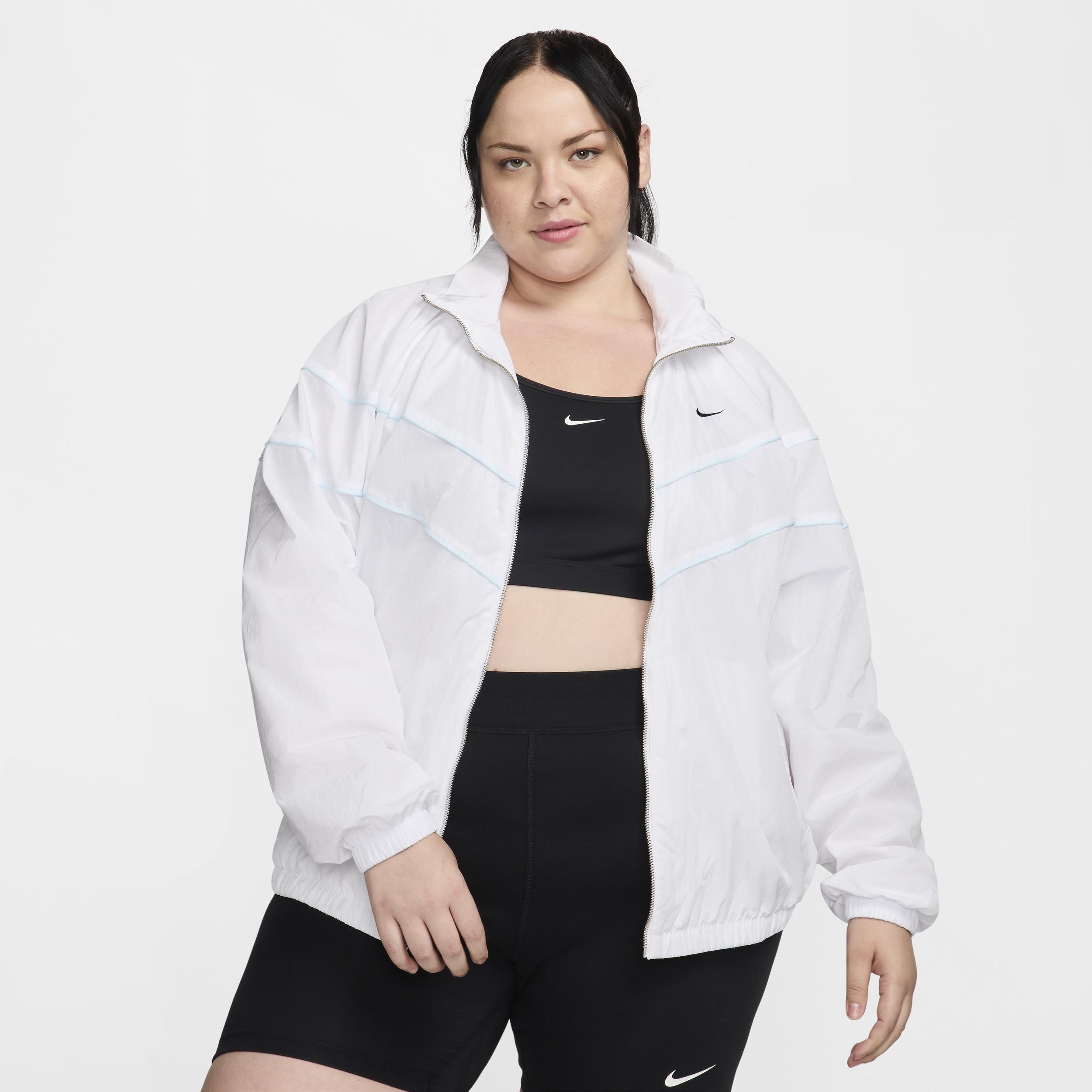 Nike Womens Windrunner Loose UV Woven Full-Zip Jacket (Plus Size) Product Image