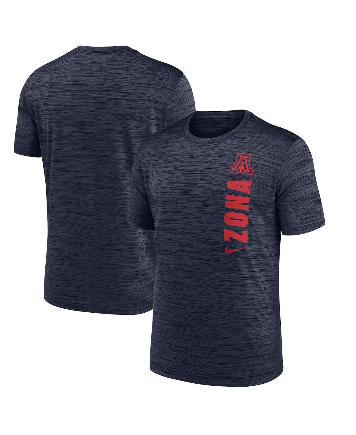 NIKE Men's Navy Arizona Wildcats 2024 Sideline Velocity Performance T-shirt Product Image