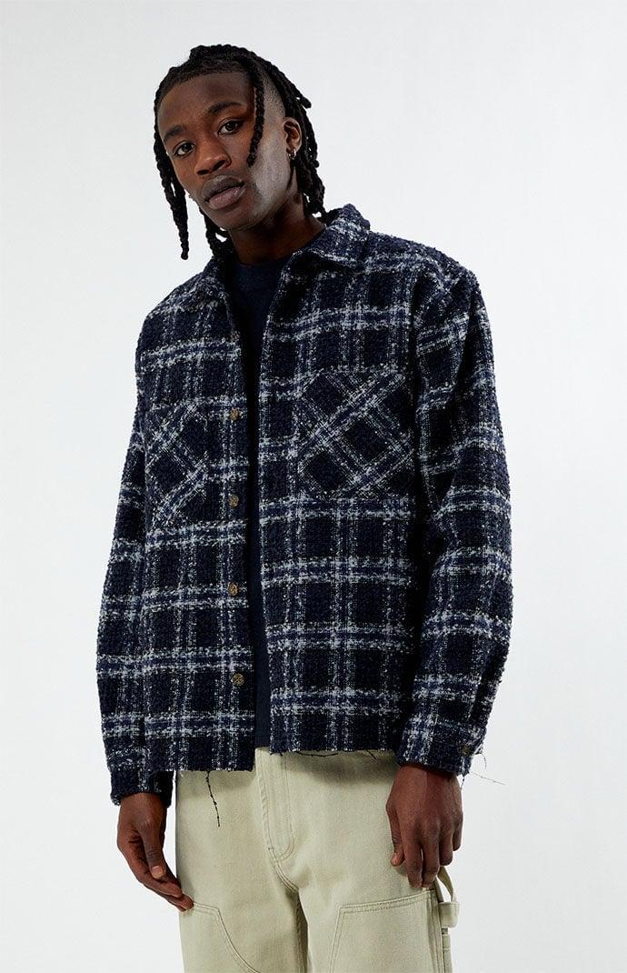 Men's Wooly Shadow Plaid Classic Shirt Product Image