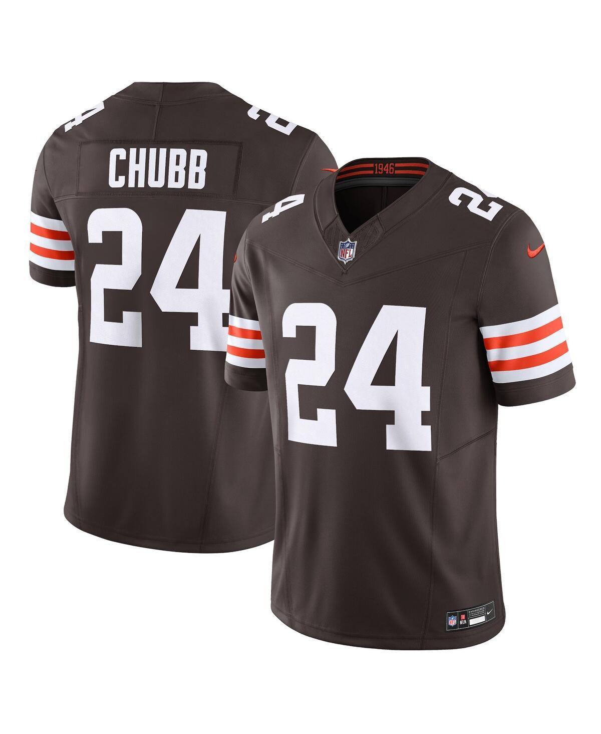 Nike Mens Nick Chubb Cleveland s Vapor F.u.s.e. Limited Jersey - Brown Product Image