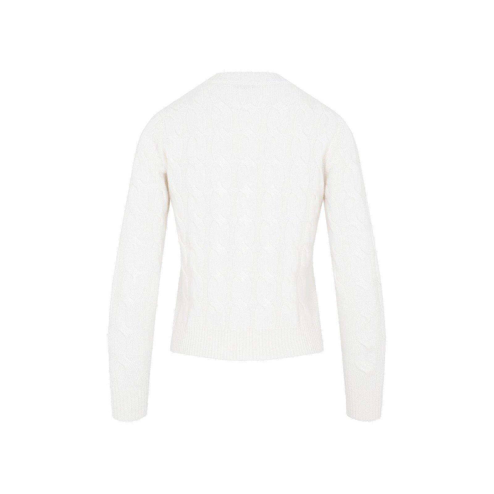 MAX MARA Crewneck Long-sleeved Jumper In Panna Product Image