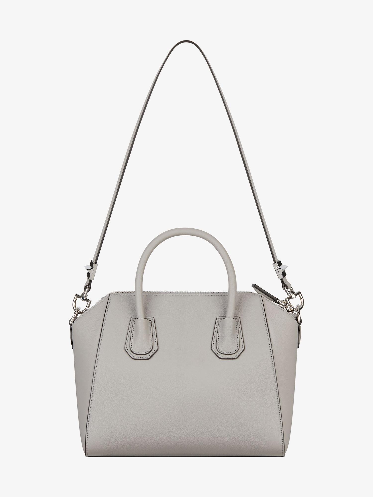 Mini Antigona bag in grained leather Product Image