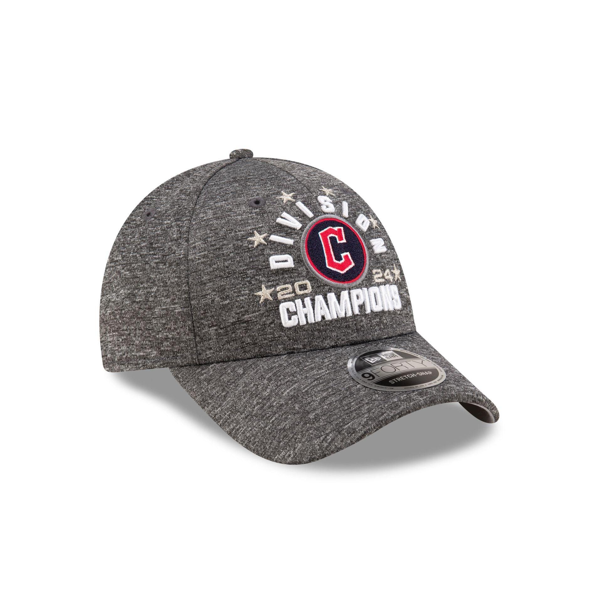 Cleveland Guardians 2024 Division Champions Locker Room 9FORTY Stretch-Snap Hat Male Product Image