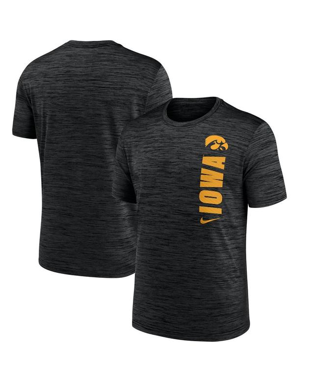 Nike Mens Black Iowa Hawkeyes 2024 Sideline Velocity Performance T-Shirt Product Image