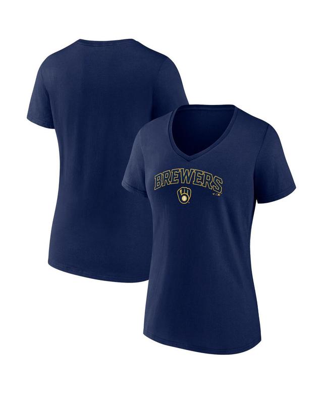 Womens Fanatics Purple Lsu Tigers Evergreen Campus V-Neck T-shirt Product Image