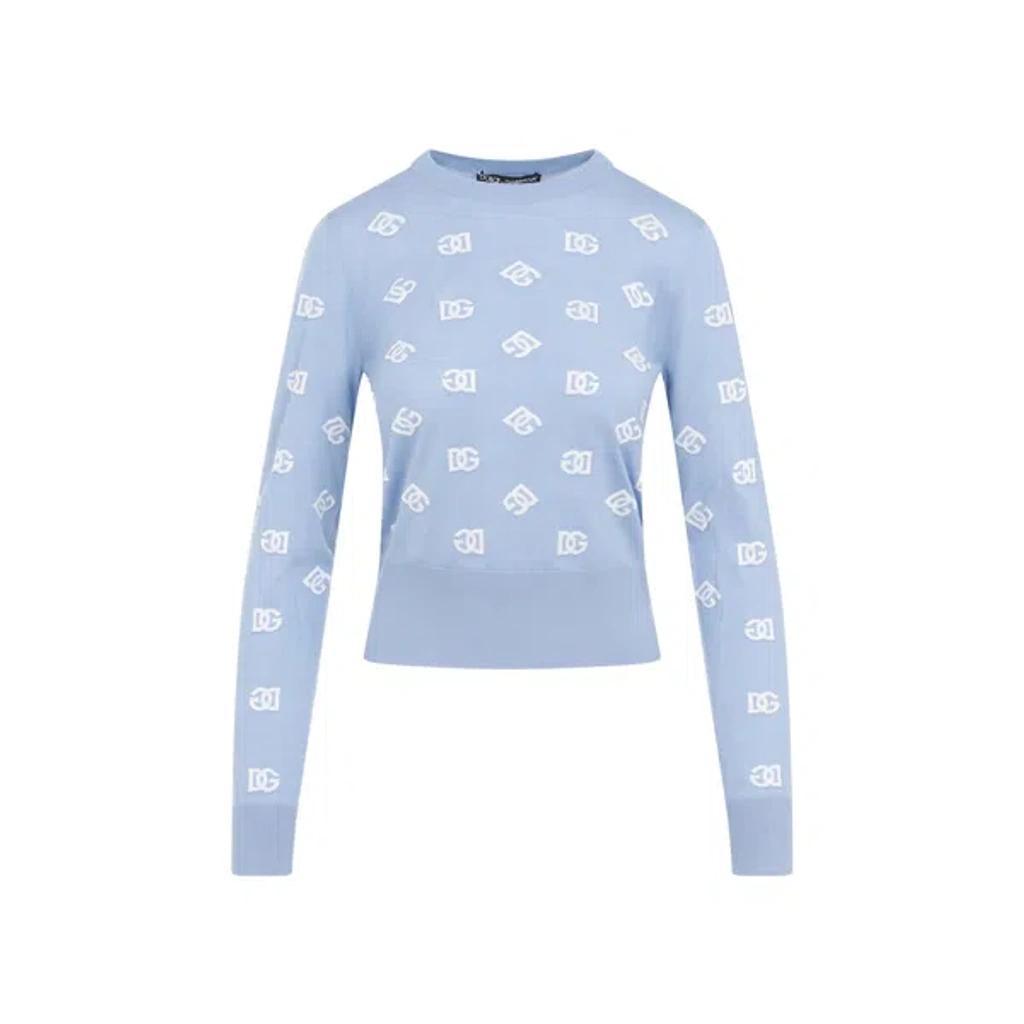 Pullover Logo In Light Blue Product Image