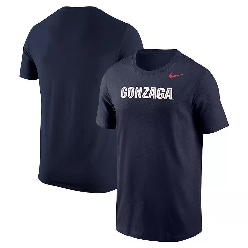 Mens Nike Navy Gonzaga Bulldogs Logo T-Shirt Zag Blue Product Image