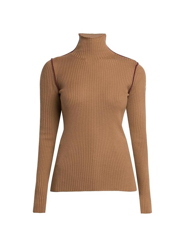 Womens Turtleneck Sweater Product Image