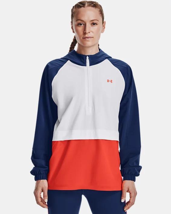 Women's UA RUSH™ Woven ½ Zip Product Image