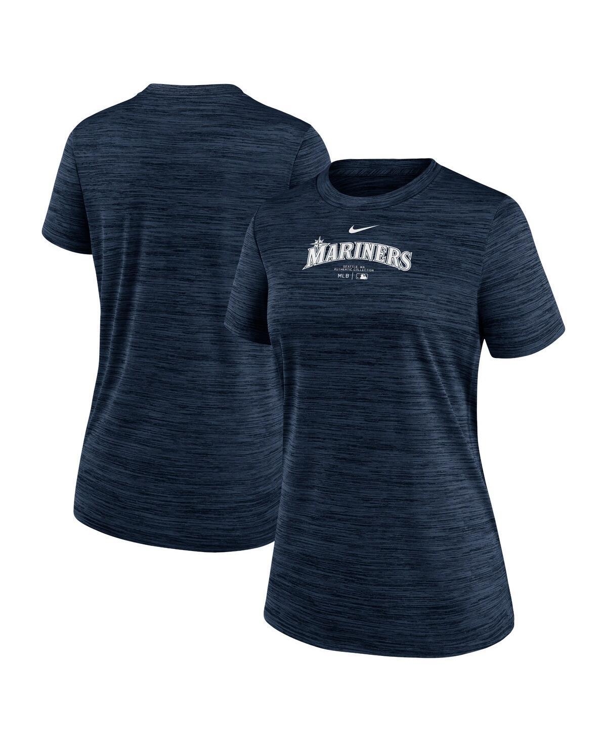 Seattle Mariners Authentic Collection City Connect Practice Velocity Nike Women's Dri-FIT MLB T-Shirt Product Image