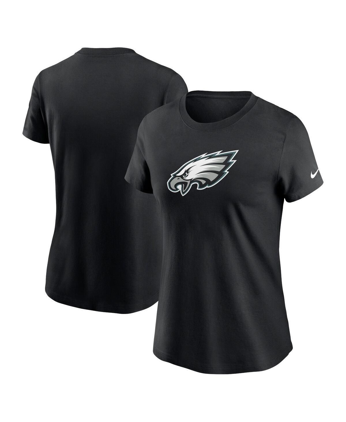 Nike Womens Black Philadelphia Eagles Primary Logo T-Shirt Product Image