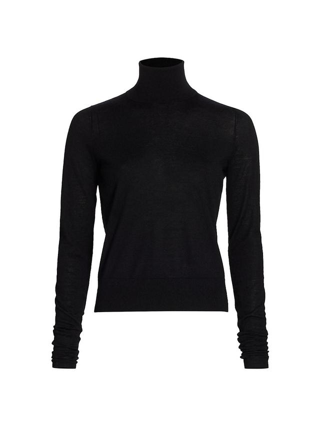 Womens Essentials Cashmere Turtleneck Product Image