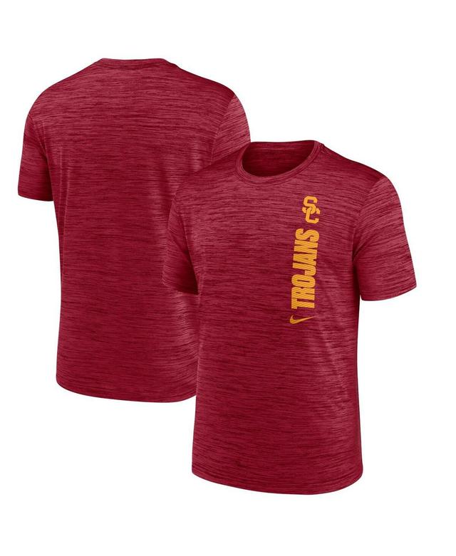 Nike Mens Cardinal Usc Trojans 2024 Sideline Velocity Performance T-Shirt Product Image